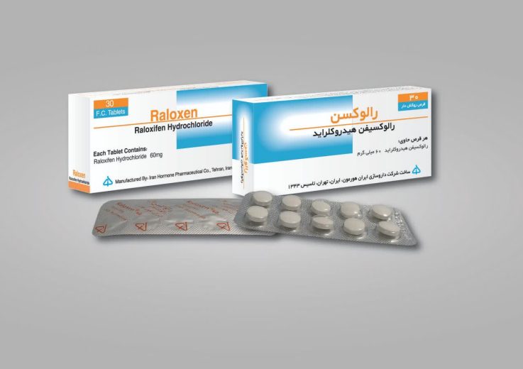 تصویر داروی رالوکسیفن برای درمان استئوپروز و پیشگیری از پوکی استخوان در زنان یائسه